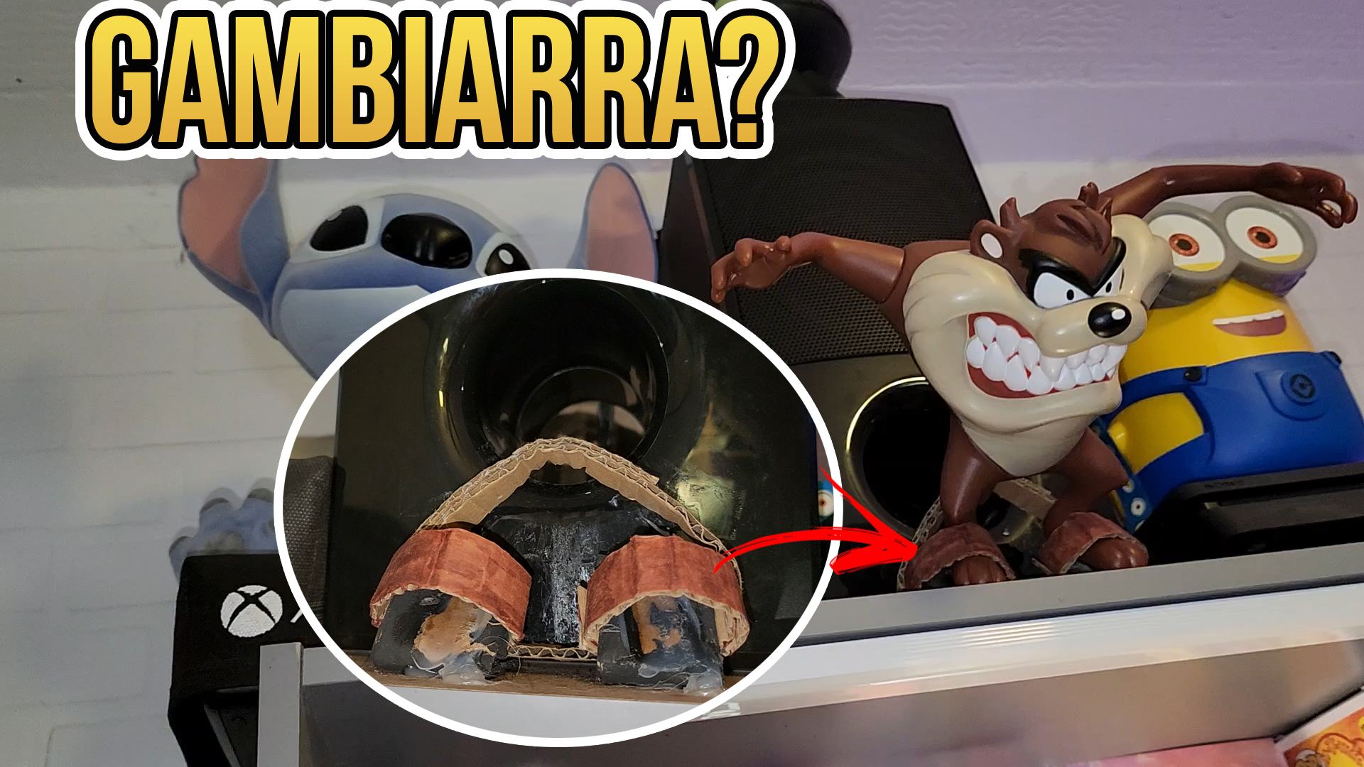 GAMBIARRA? COMO EU FIZ PRA DEIXAR O BONECO INCLINADO SEM CAIR?