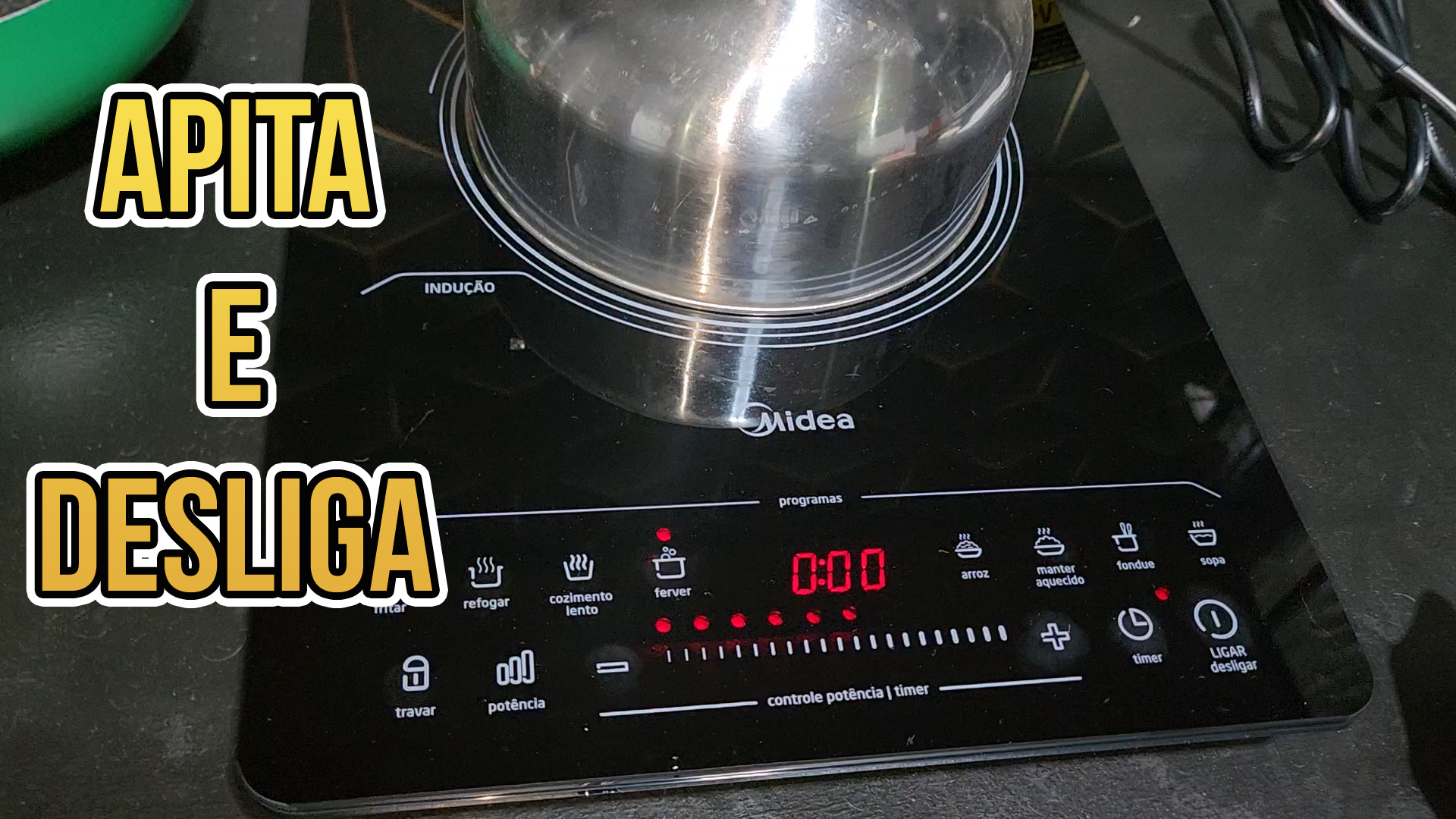 FOGÃO NOVO MIDEA POR INDUÇÃO APITANDO E DESLIGANDO SOZINHO O QUE PODE SER?