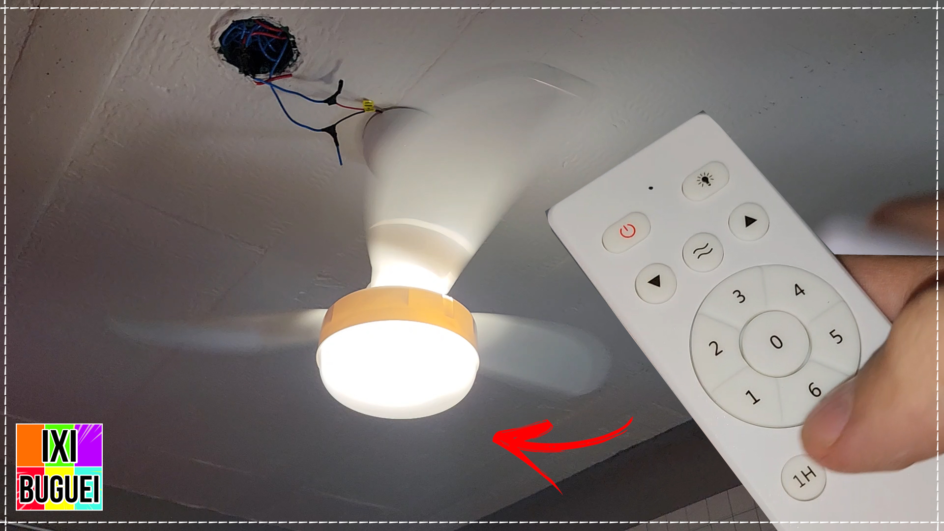 Como usar o controle remoto do ventilador de teto ventisol