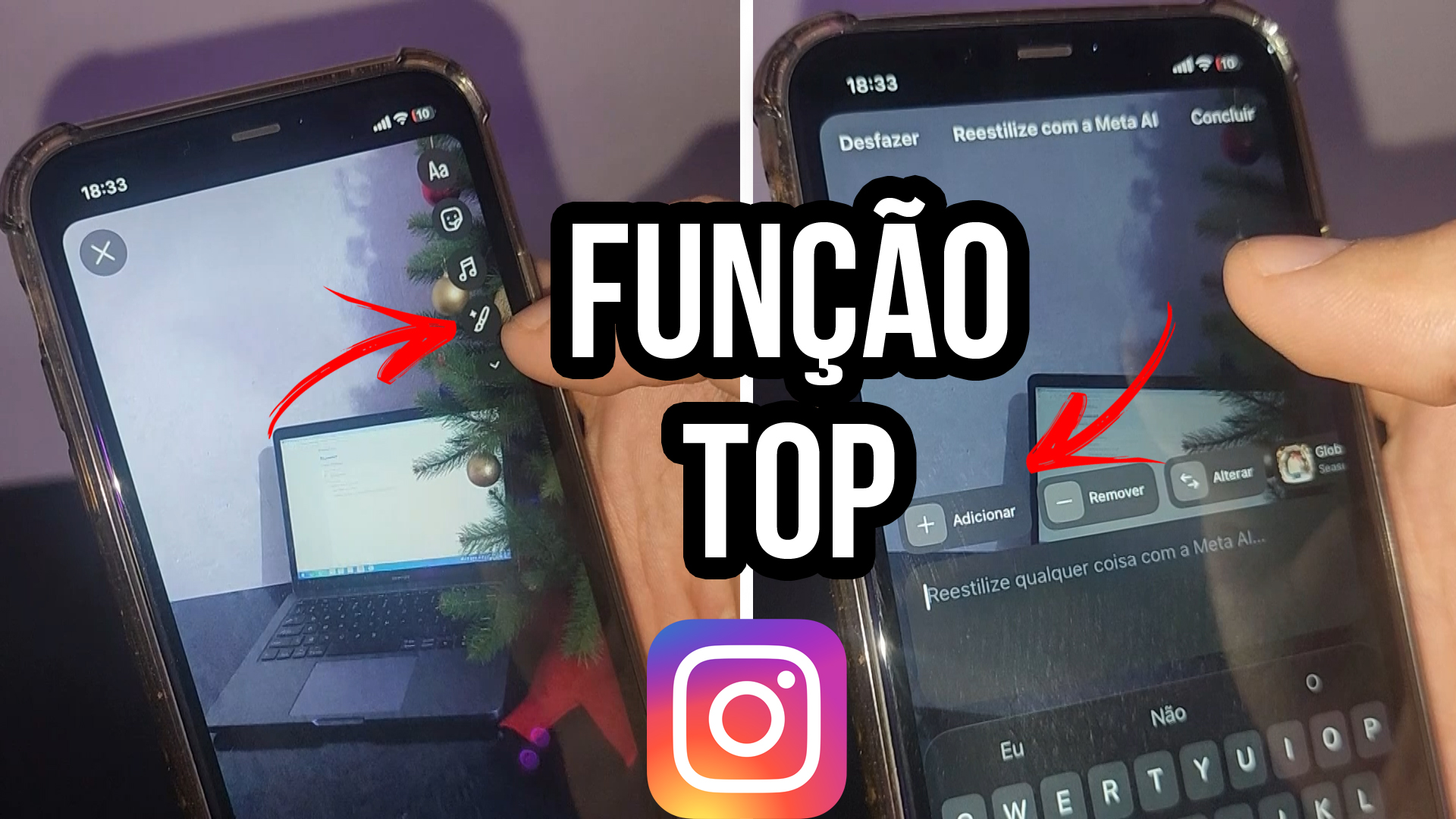 MELHOR FUNÇÃO QUE O INSTAGRAM LANÇOU EM 2025? reestilizar : STORY IA ADICIONAR OU REMOVER ITENS