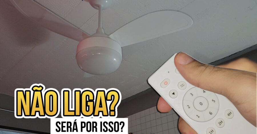 VENTILADOR DE TETO VENTISOL NÃO LIGA? TALVEZ SEJA POR ISSO