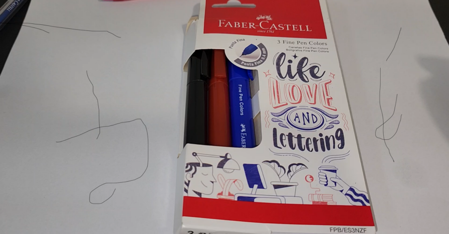 COMO SÃO AS CANETAS DO KIT FABER-CASTELL 3 FINE PEN COLORS