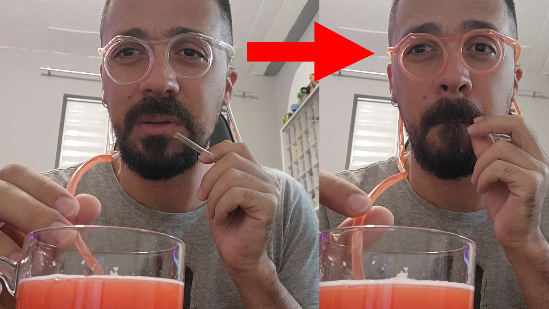 😅 FUI TESTAR O ÓCULOS CANUDO MALUCO E FIZ BAGUNÇA