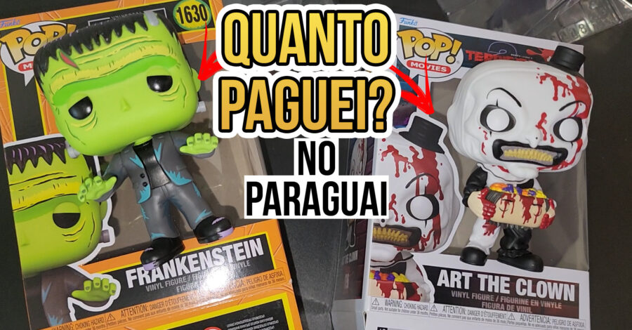 😱 QUANTOS DOLARES PAGUEI EM 2 FUNKOS NO PARAGUAI + DETALHES