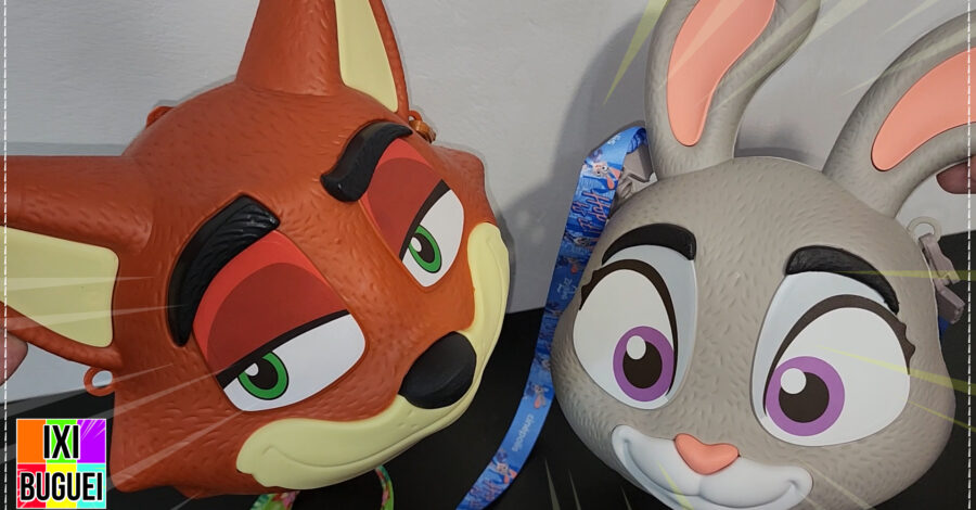 🍿 TODOS OS DETALHES DO BALDE DE PIPOCA COM CORDINHA ZOOTOPIA 2 CINÉPOLIS ( JUDY E NICK )