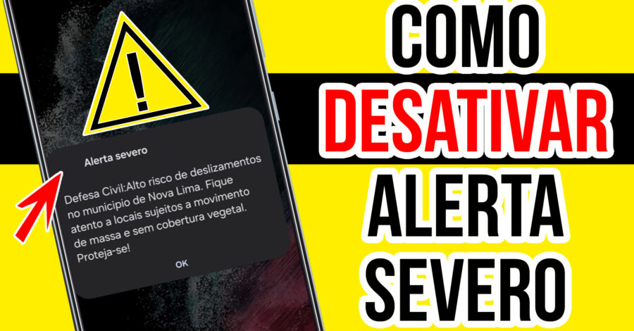 ⚠️ COMO DESATIVAR MENSAGEM DE ALERTA SEVERO DEFESA CIVIL NO CELULAR ANDROID E IPHONE