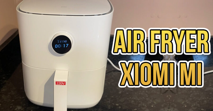DETALHES DA AIR FRYER XIOMI MI SMART 3.5 LITROS BRANCO