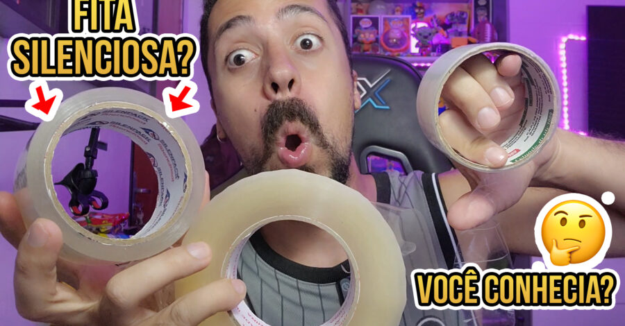 FITA ADESIVA SILENCOSA ? COMO ASSIM ?