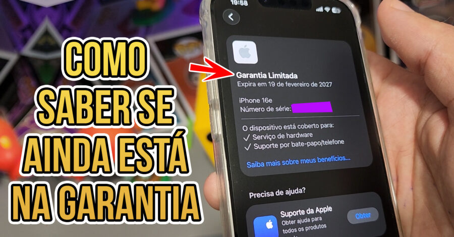 COMO VER QUANDO EXPIRA A GARANTIA DO IPHONE NOVO
