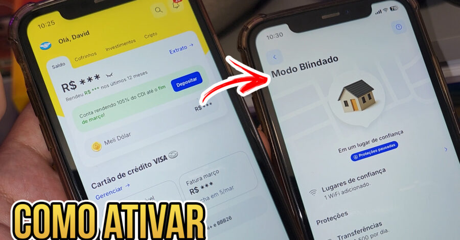 PASSO A PASSO PARA ATIVAR O MODO BLINDADO DO MERCADO PAGO