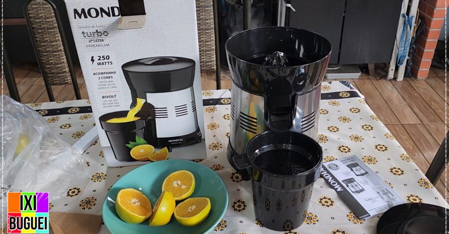 SURPREENDEU! TESTEI O EXTRATOR DE SUCOS E-10 TURBO PREMIUM MONDIAL 250W + UNBOXING