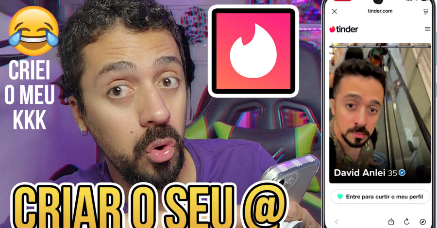 COMO CRIAR NOME DE USUÁRIO NO TINDER ( PERFIL WEB )