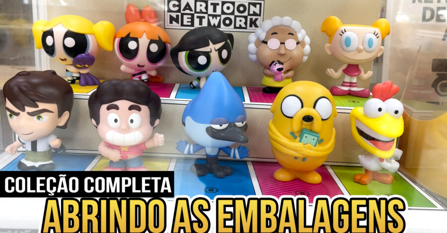ABRINDO TODA A NOVA COLEÇÃO BURGER KING CARTOON NETWORK 2026