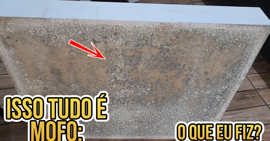 QUAL MISTURA USEI PARA ACABAR COM O MOFO DO MEU EXPOSITOR DE MADEIRA MDF ?