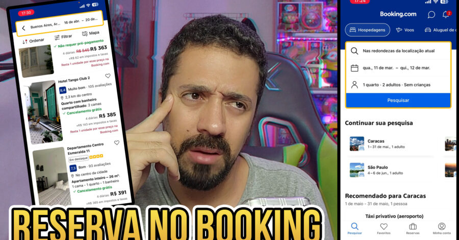 COMO USAR O APP BOOKING – RESERVA DE HOSPEDAGEM, COMO FUNCIONA? DICAS