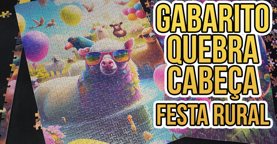 GABARITO QUEBRA-CABEÇA: IA FESTA RURAL 500 PEÇAS NANO