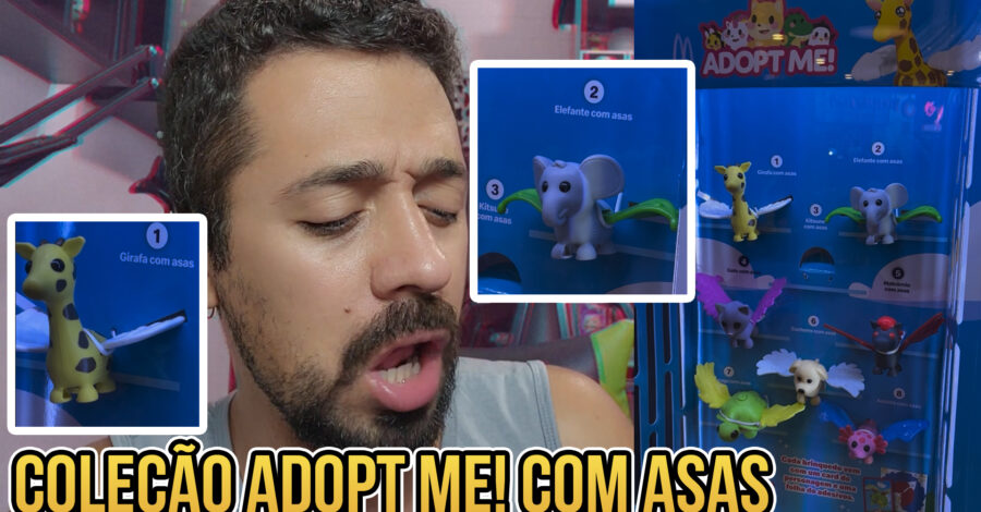 ADOPT ME! COM ASAS? NOVA COLEÇÃO DE COLECIONÁVEIS DO MC DONALDS