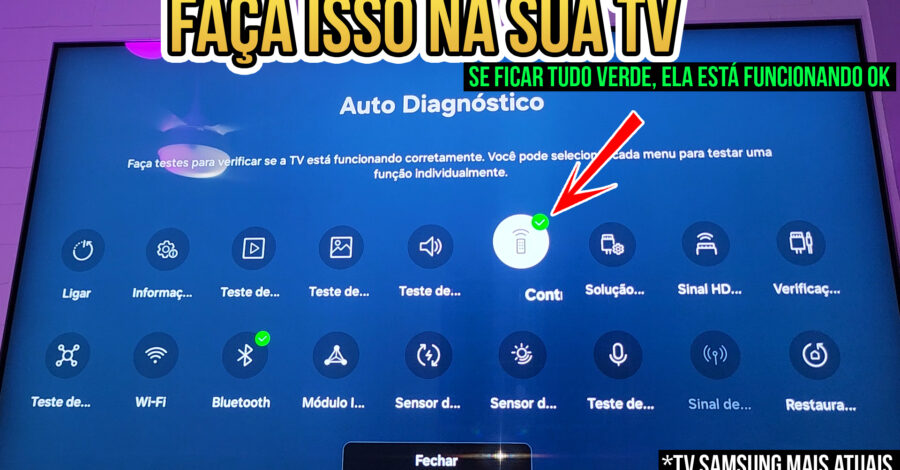 COMO FAZER TESTE PRA VER SE ESTÁ TUDO OK NA SUA TV ( COM FAZER SE VOCÊ COMPROU UMA TV USADA )