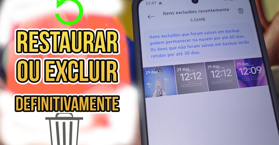 🗑️ COMO ENCONTRAR E RESTAURAR OU EXCLUIR DEFINITIVAMENTE FOTOS DELETADAS DO POCO X7 PRO ( LIXEIRA )