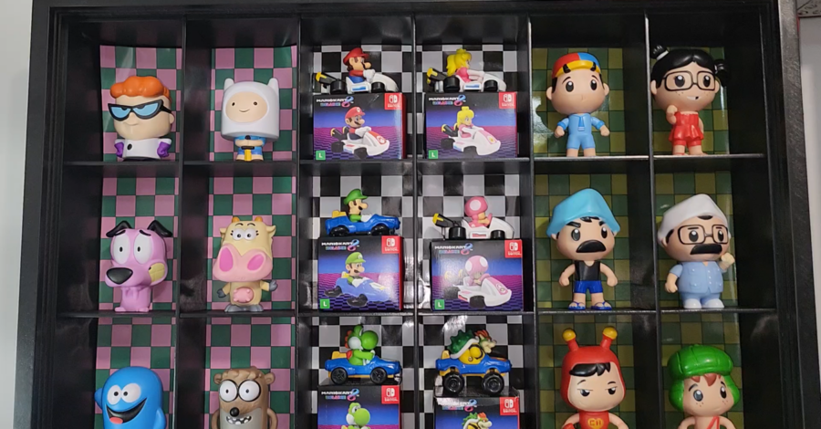 ATUALIZANDO MEU EXPOSITOR COM OS NOVOS COLECIONÁVEIS BURGER KING CARTOON NETWORK DE 2026