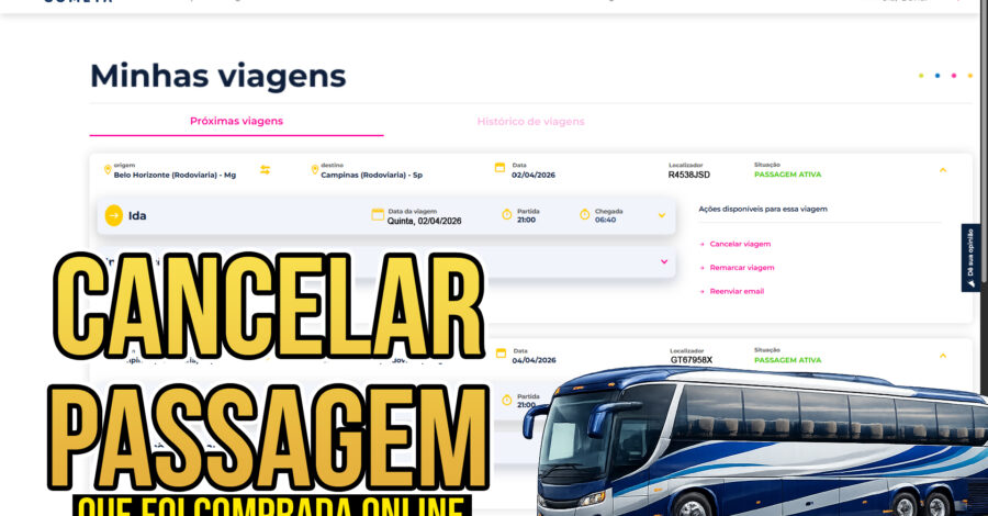 COMO CANCELAR PASSAGEM DE ONIBUS COMETA – RECEBER REEMBOLSO ( que foi comprada pelo site ou app )