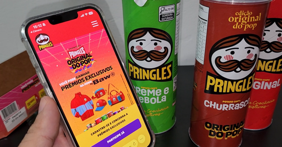 ME CADASTREI NA NOVA PROMOÇÃO PRINGLES ORIGINAL DO POP… TIVE SORTE?