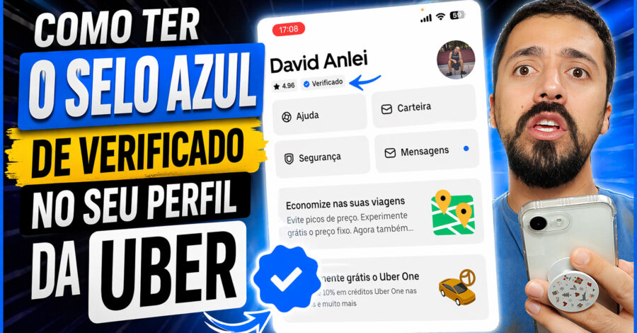 ✔️ COMO TER O SELO AZUL DE VERIFICADO NO SEU PERFIL DA UBER