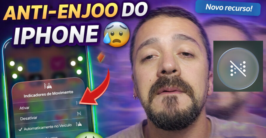 TESTEI A FUNÇÃO NOVA ANTI-ENJOO DO IPHONE E…