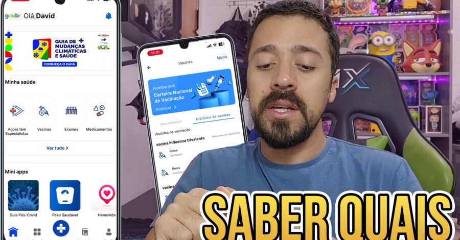 COMO SABER TODAS VACINAS QUE TOMEI E FORAM REGISTRADAS ONLINE – VER NO APP MEU SUS DIGITAL