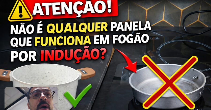 ⚠️ ATENÇÃO! NÃO É QUALQUER PANELA QUE FUNCIONA EM FOGÃO POR INDUÇÃO?