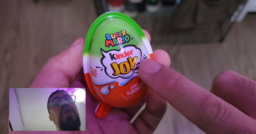 ⭐ VEJA QUAL FOI A SURPRESA QUE VEIO NO KINDER JOY SUPER MARIO