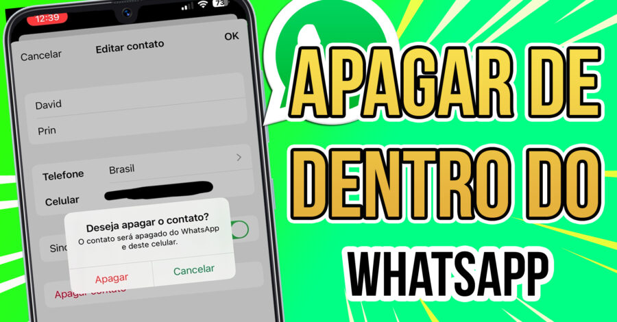 COMO APAGAR CONTATO DA PESSOA POR DENTRO DO APP DO WHATSAPP