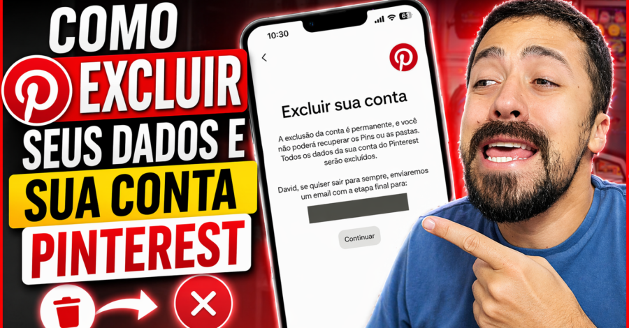 COMO EXCLUIR SEUS DADOS E SUA CONTA PINTEREST