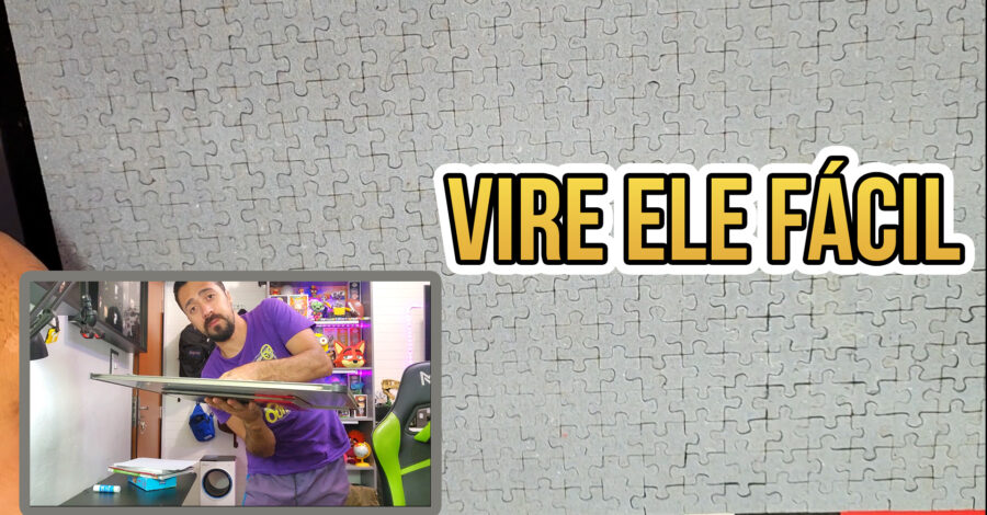 DICA: COMO EU VIRO QUEBRA-CABEÇA MONTADO SEM DESMONTAR