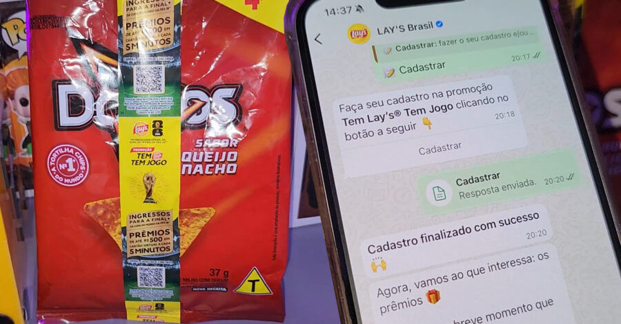 ME CADASTREI NA PROMOÇÃO TEM LAYS TEM JOGO DA ELMA CHIPS