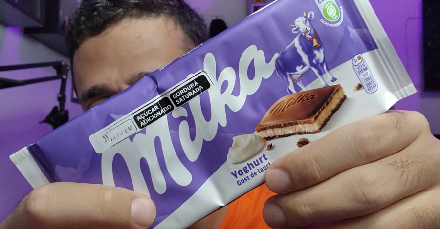 🍫 EXPERIMENTANDO O MILKA YOGHURT