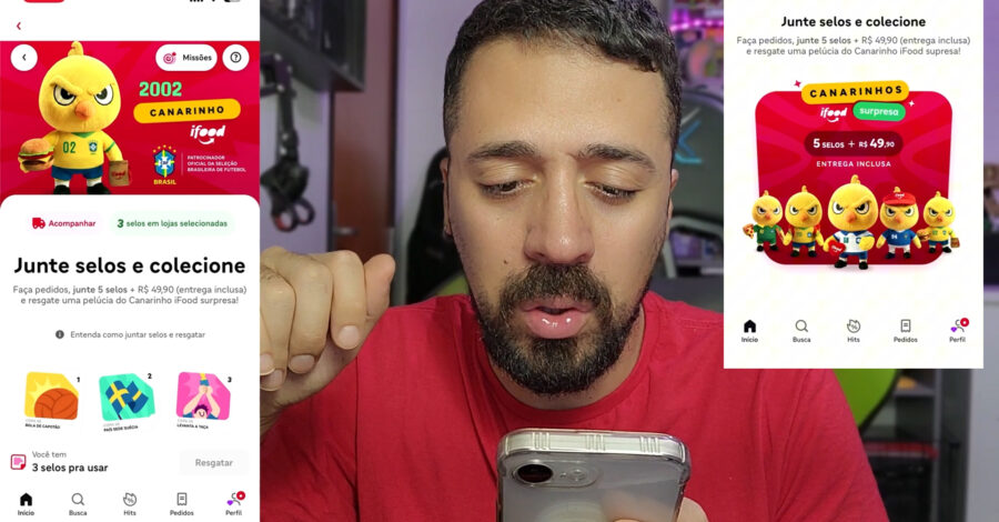 CANARINHOS DO IFOOD
