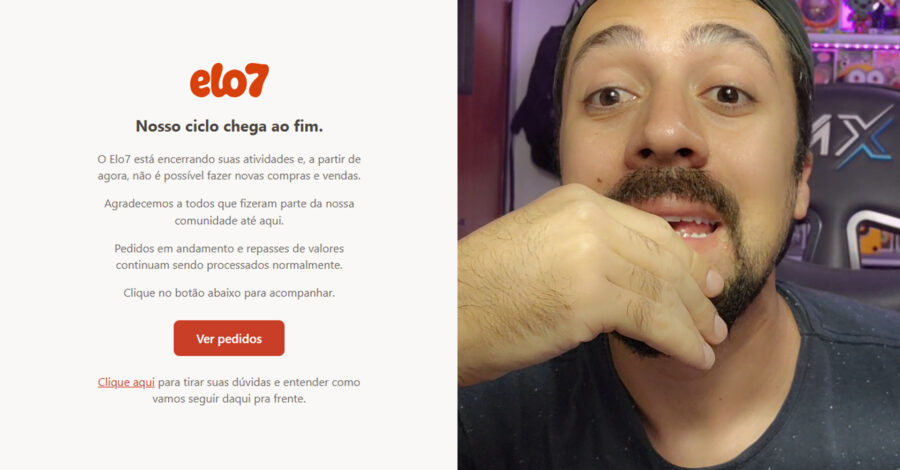 O SITE ELO7 FECHOU – ENCERROU SUAS ATIVIDADES