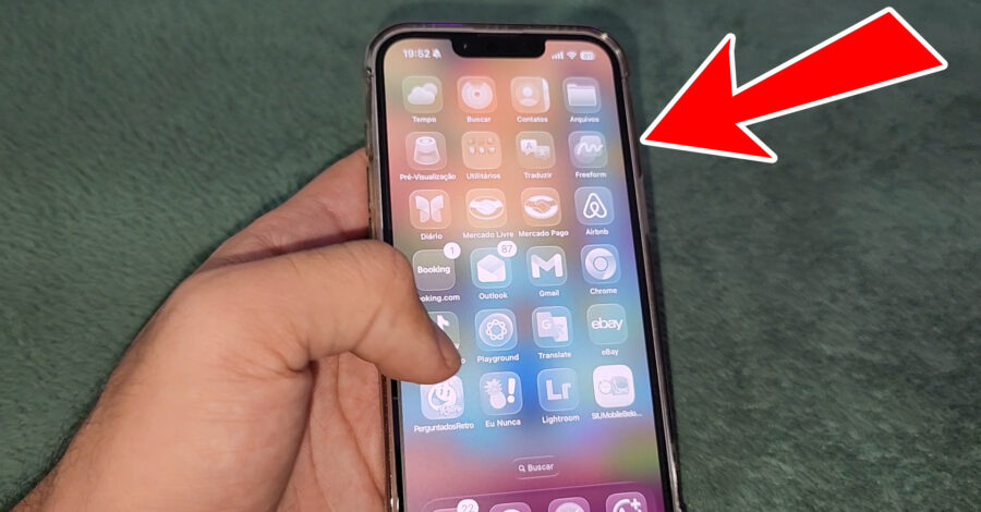 COMO DEIXAR O IPHONE COM ÍCONES TRANSPARENTES