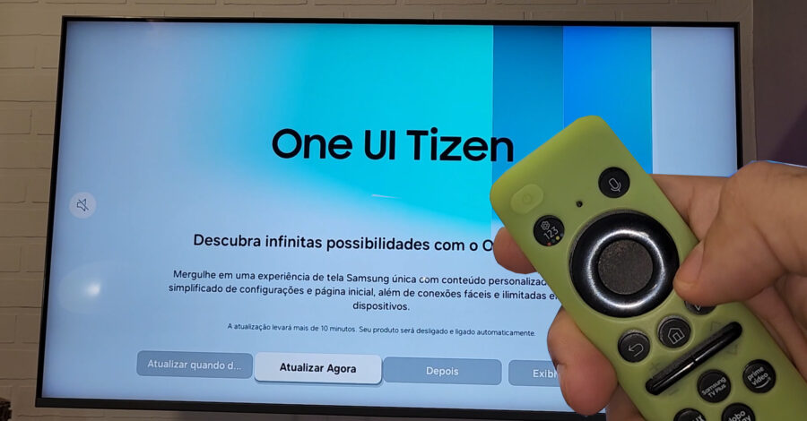 SAIU ATUALIZAÇÃO ONE UI TIZEN PARA SMART TV SAMSUNG, VEJA COMO ATUALIZAR
