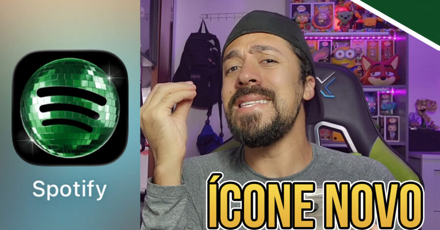 🪩 NOVO ÍCONE DO APP SPOTIFY DE 20 ANOS É UM GLOBO ESPELHADO VERDE