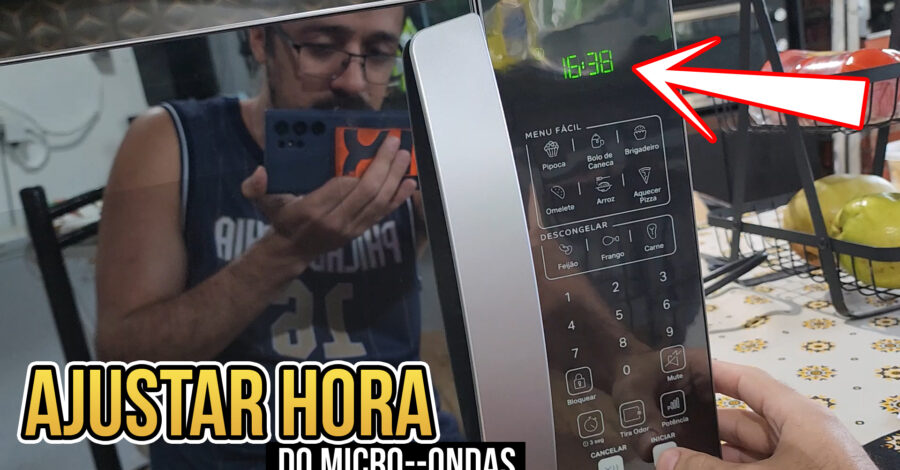 COMO AJUSTAR AS HORAS DO MICRO-ONDAS CONSUL