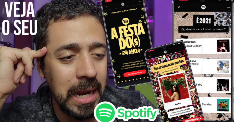 COMO FICOU A MINHA RETROSPECTIVA A FESTA DOS 20 ANOS DO SPOTIFY – relembre seus maiores hits agora