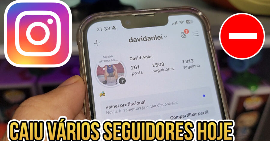 VÁRIAS CONTAS PERDERAM MUITOS SEGUIDORES HOJE – LIMPEZA GERAL NO INSTAGRAM