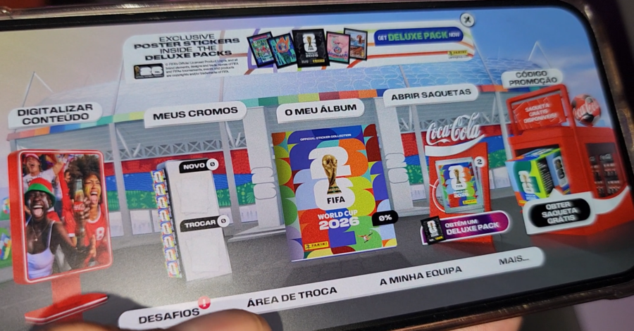 INICIEI O MEU ALBUM DIGITAL PANINI DA COPA DO MUNDO 2026