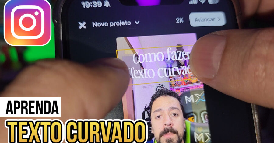COMO FAZER O TEXTO CURVADO QUE VIRALIZOU NO INSTAGRAM