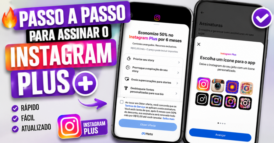 🔥 PASSO A PASSO PARA ASSINAR O INSTAGRAM PLUS