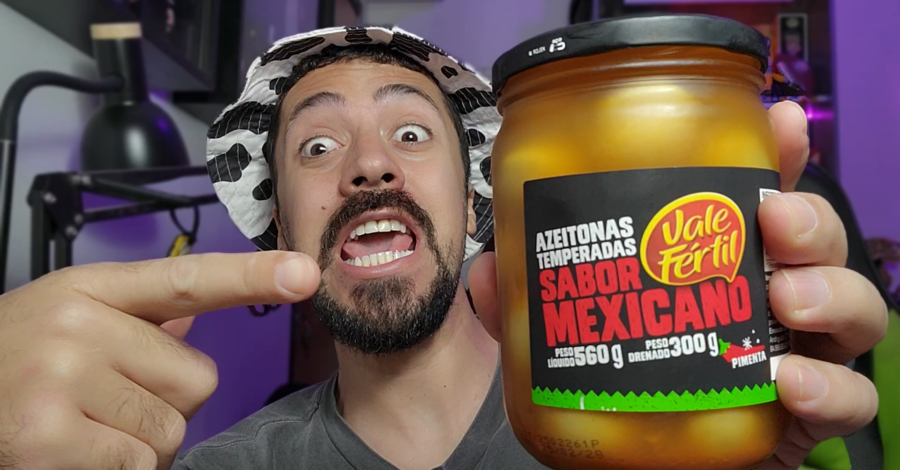 🌶️ PROVEI E ACHEI TENSO! AZEITONAS TEMPERADAS SABOR MEXICANO PIMENTA