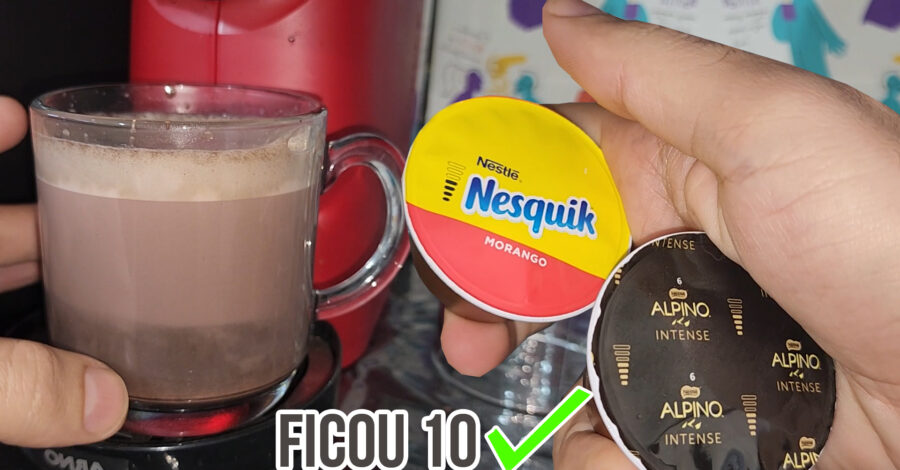 MISTUREI 2 CAFÉS DE CÁPSULA DOLCE GUSTO E ME SURPREENDI