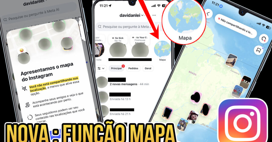 🌎 NOVA FUNÇÃO MAPAS DO INSTAGRAM – EU NÃO VOU ATIVAR ☹️ CUIDADO AO COMPARTILHAR SUA LOCALIZAÇÃO
